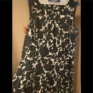 A-line floral dress